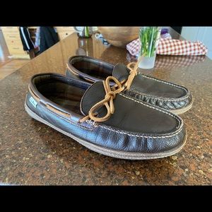 LL Bean Men's Handsewn Slippers, Flannel-Lined